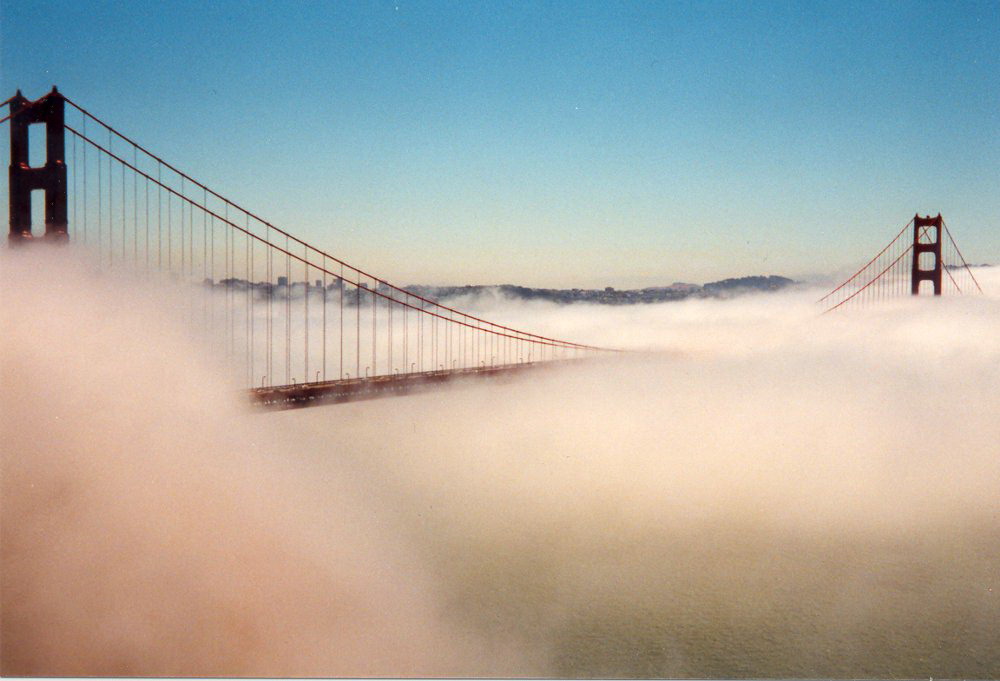 Golden Gate im Nebel II