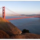 Golden Gate in der Abendsonne