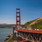 Golden Gate in der Abendsonne