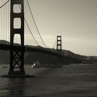 Golden Gate in Grey