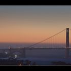 Golden Gate mit Mond