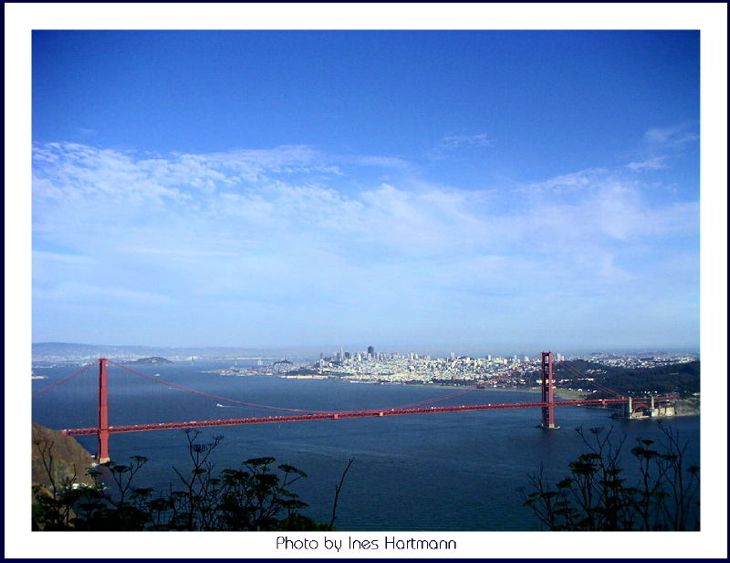 Golden Gate mit San Francisco