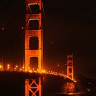 Golden Gate @ night