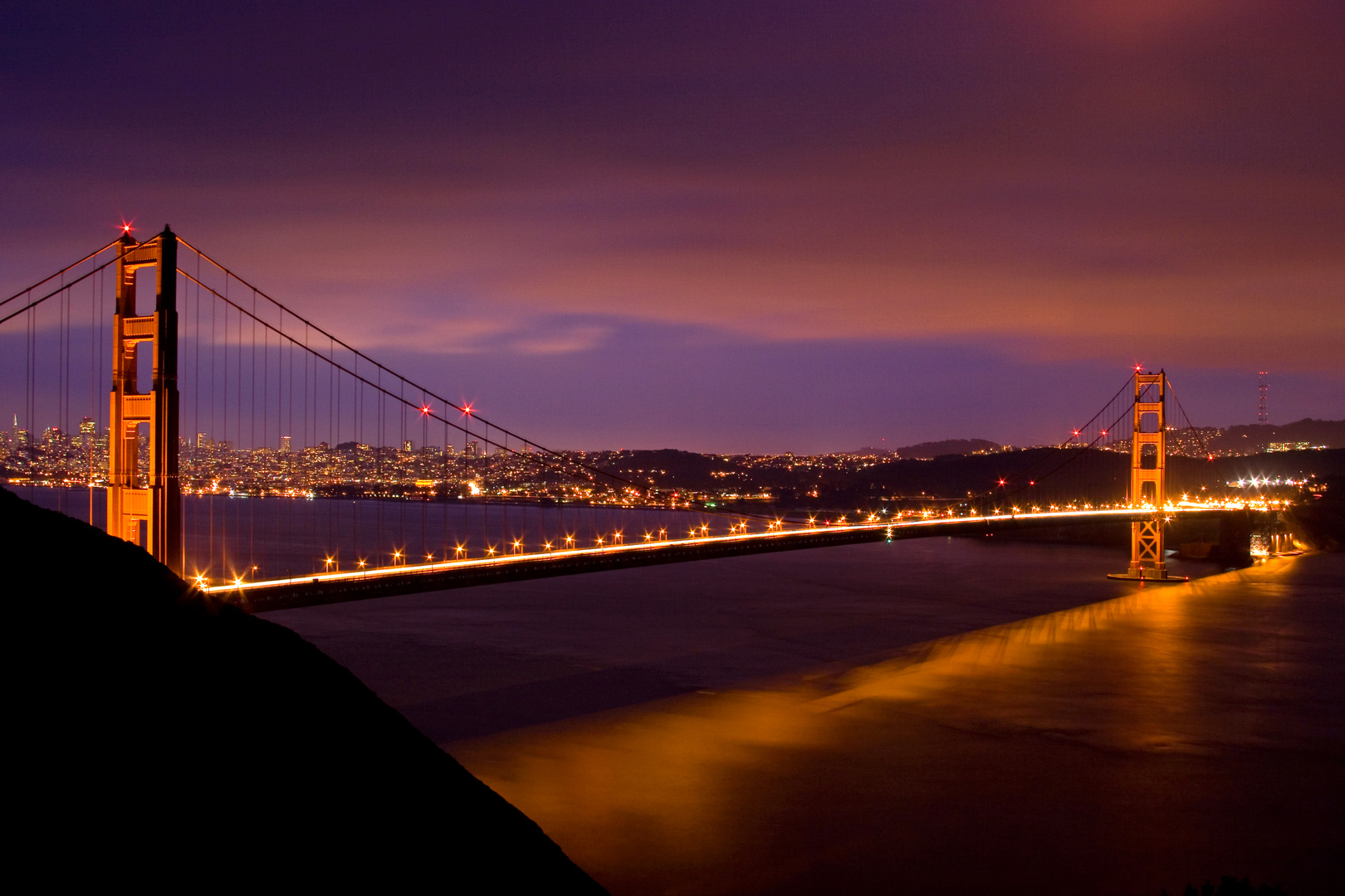 Golden Gate @ Night