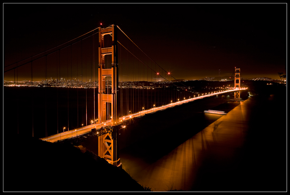 Golden Gate @ Night IV