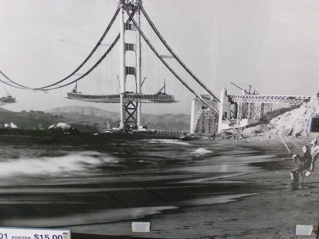 Golden Gate on construction