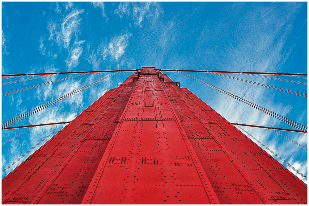 Golden Gate Pillar and Sky