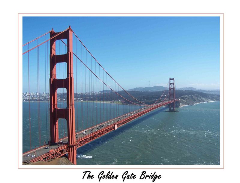 Golden Gate Postcard