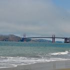 Golden Gate vom China Beach aus