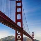 Golden Gate vom Fort Point aus