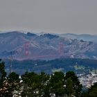 GOLDEN GATE vom Twin Peak aus gesehen...