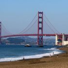 Golden Gate von baker Beach aus