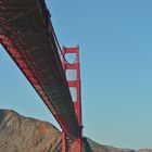 Golden Gate von unten