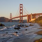Golden Golden Gate Bridge