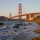 Golden Golden Gate Bridge