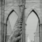 golden hour Brooklyn bridge