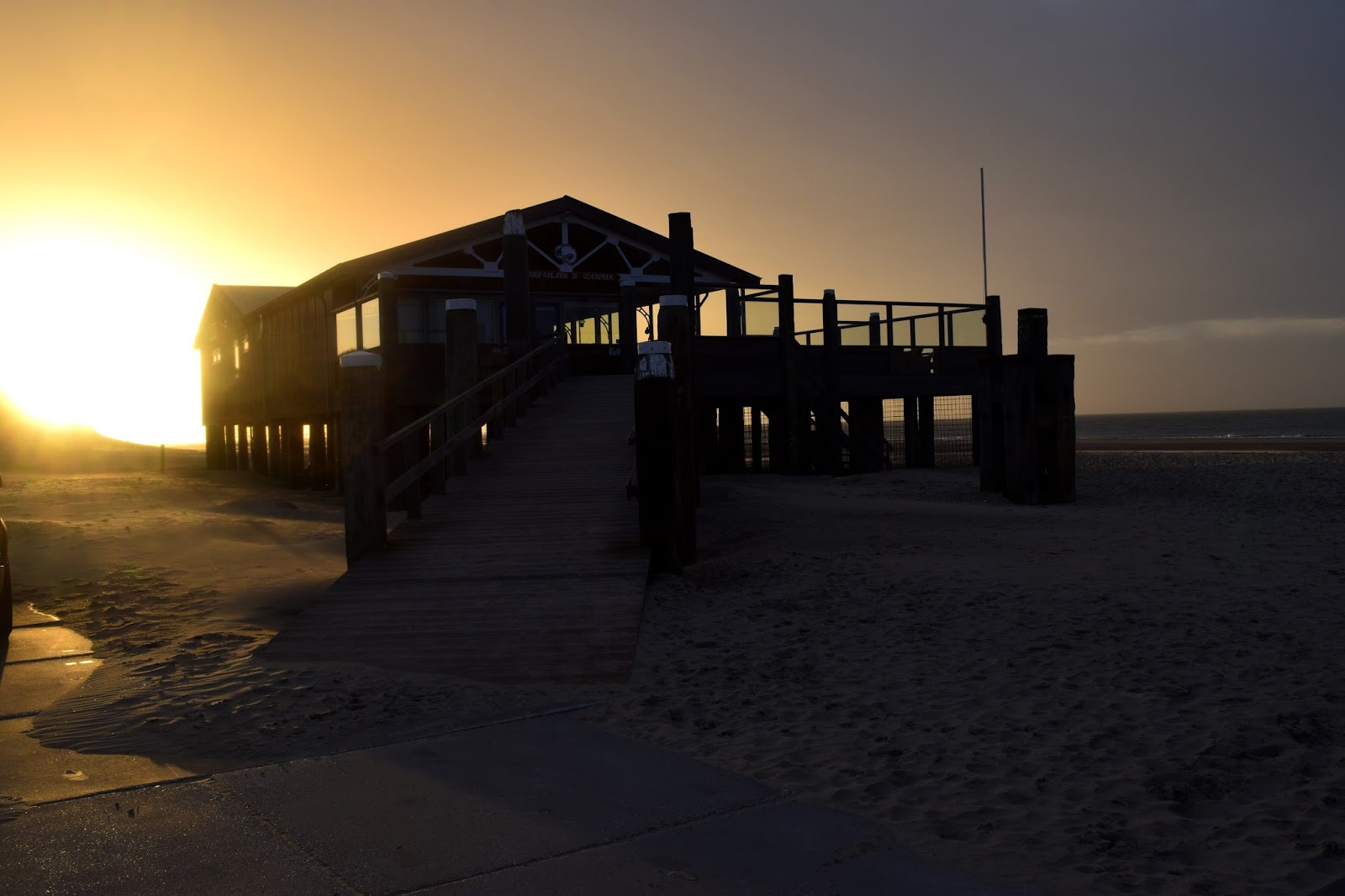 Golden hour in Zeeland