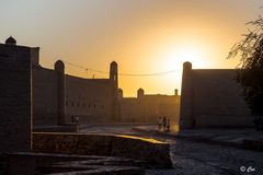 Golden Hour - Khiva Sonnenuntergang