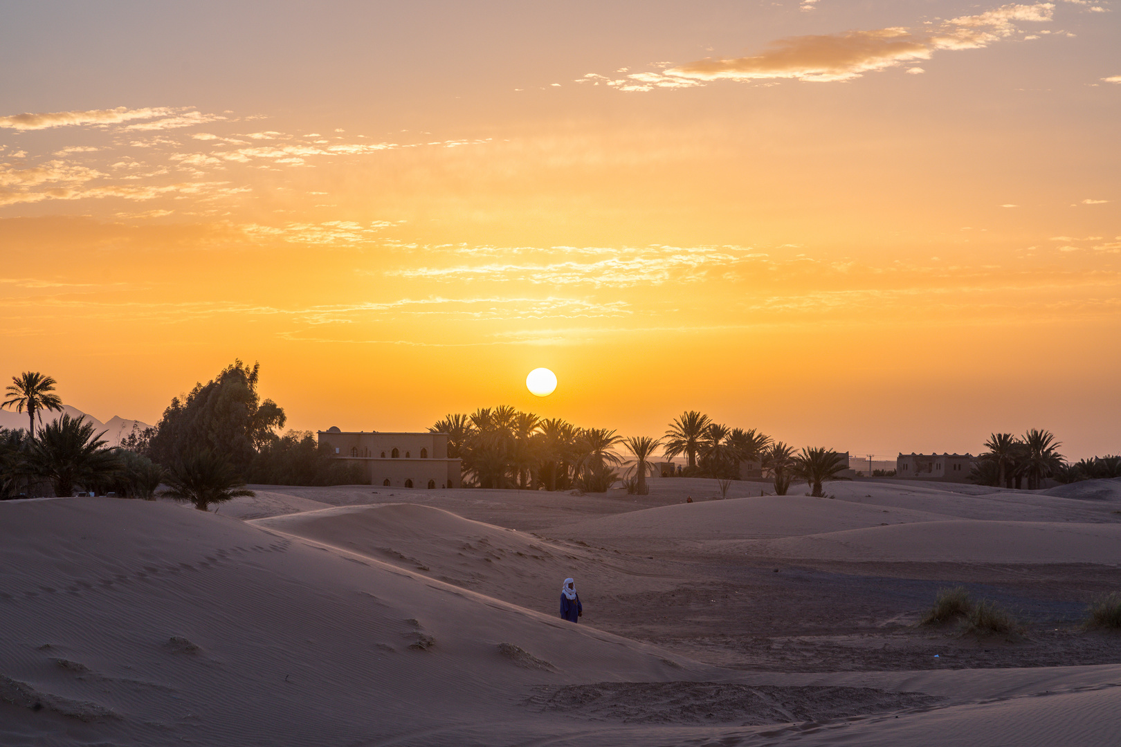 Golden Hour -Merzouga-Erg Chebbi