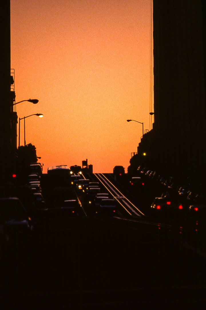 Golden Hour - San Francisco - analog