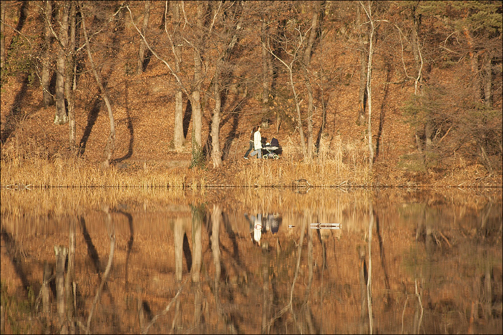 Golden lake