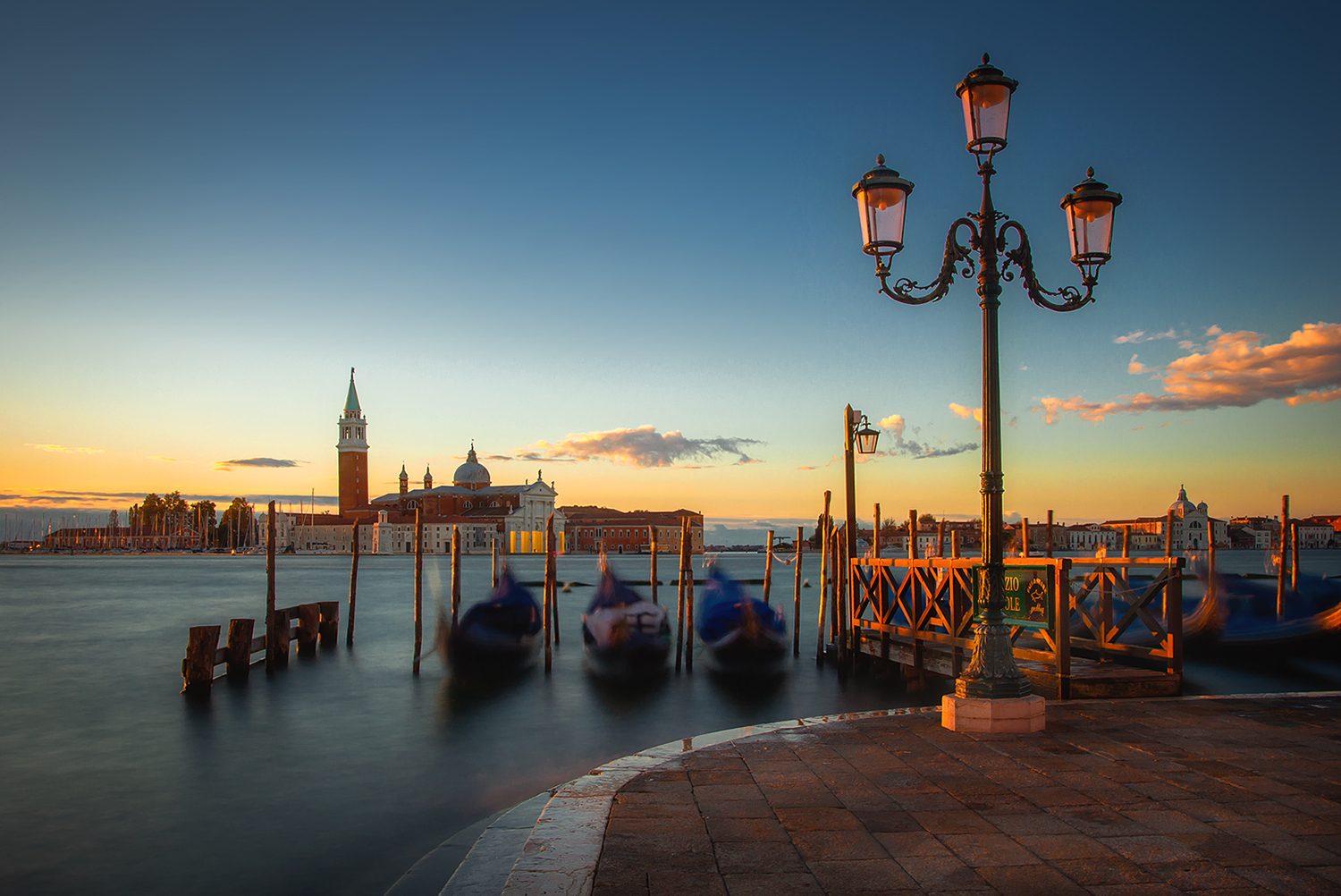 Golden Light in Venice