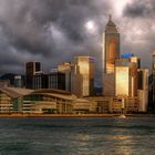 Golden Light on Hongkong Island