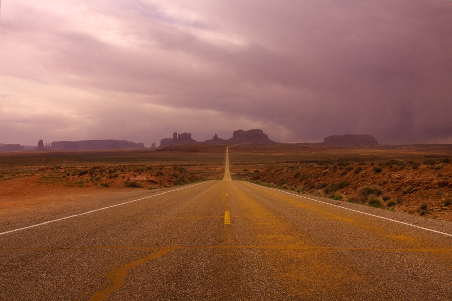 Golden Monument Valley