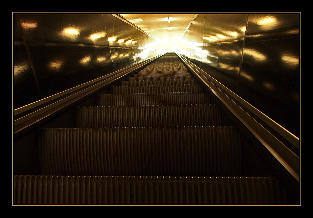 Golden stairs