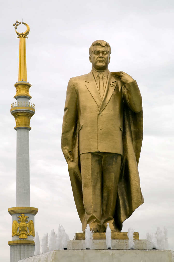 Golden Statue of Turkmenbashi