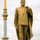 Golden Statue of Turkmenbashi