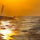 Golden Sundown in Varadero Beach