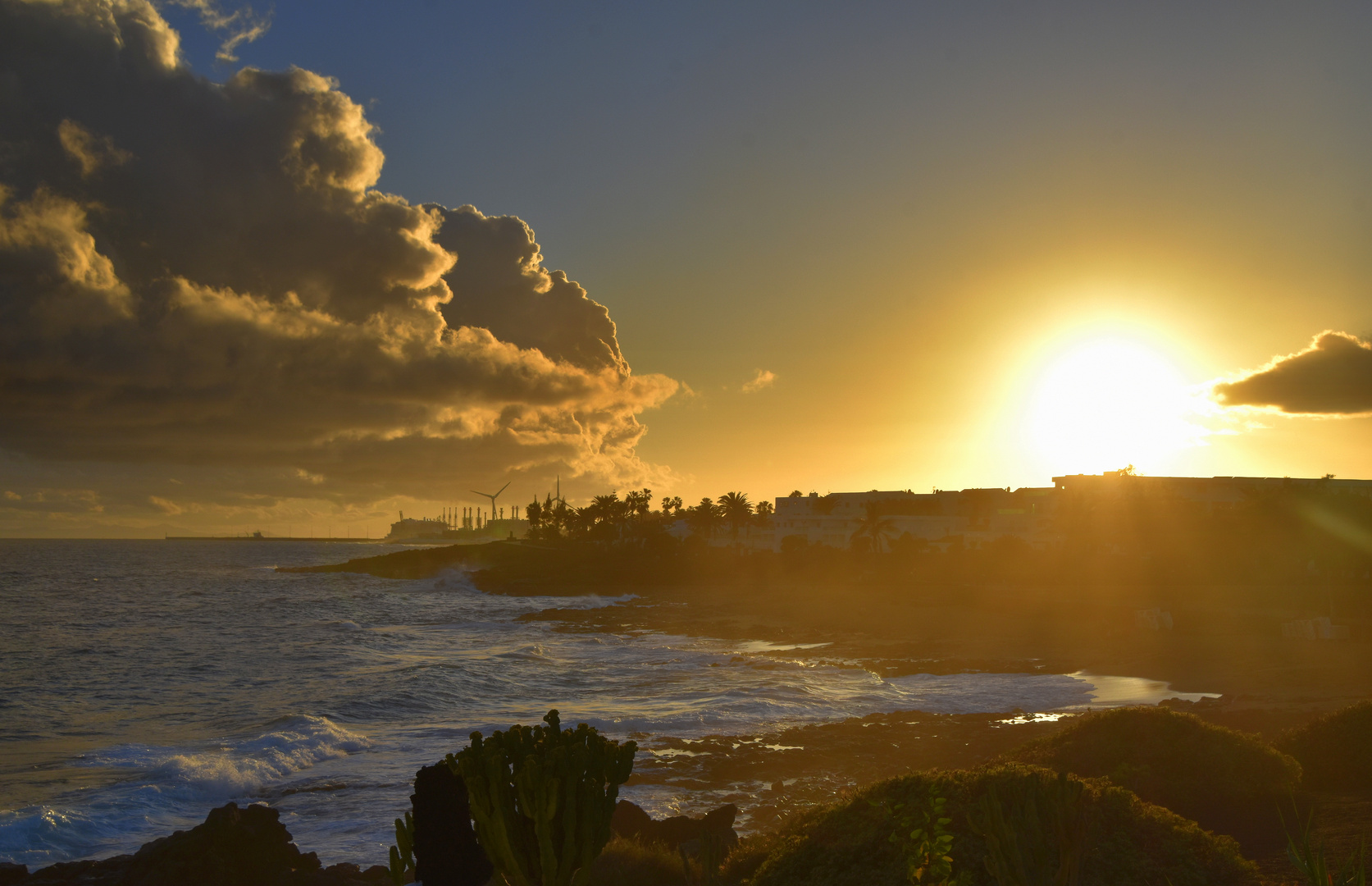 Golden sunset