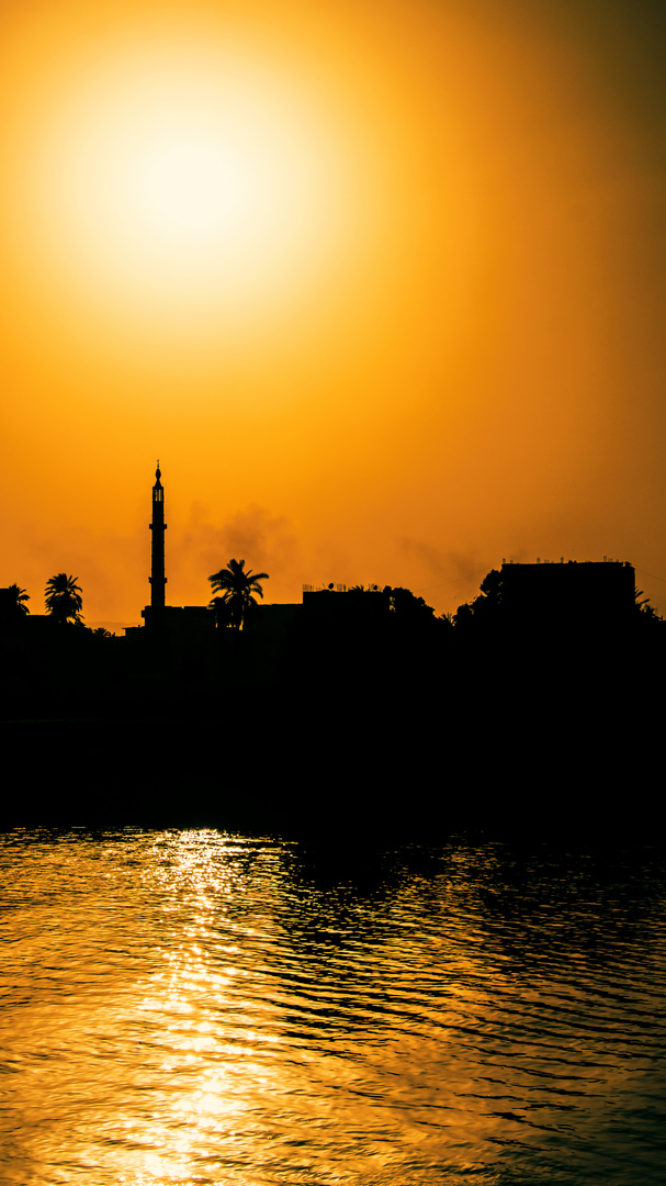 Golden Sunset on Nile