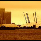 Golden sunset on the Thames