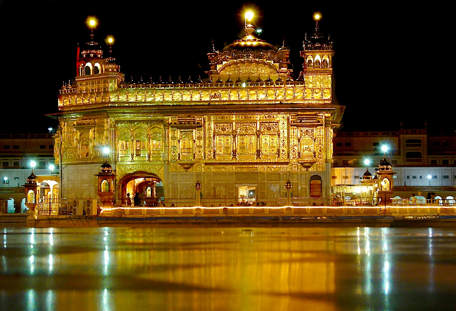 Golden Temple by night