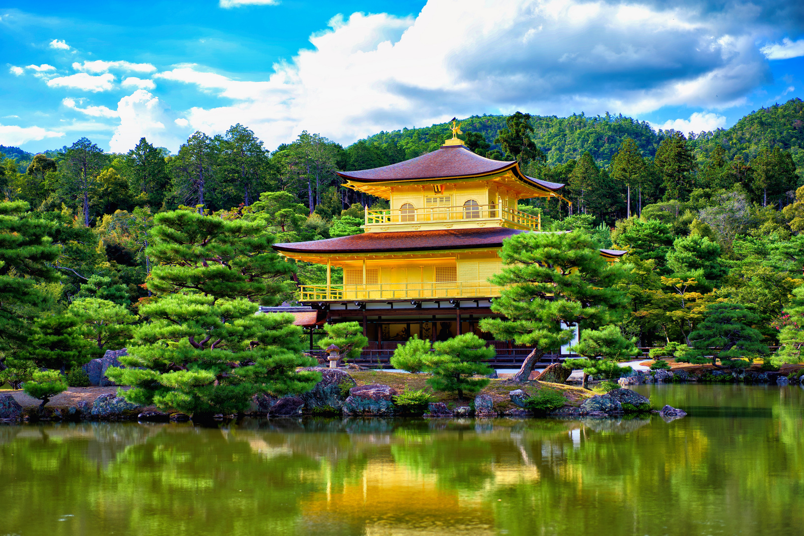 Golden temple, Kyoto