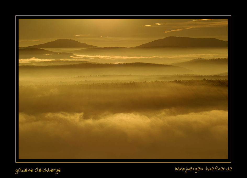 goldene Gleichberge