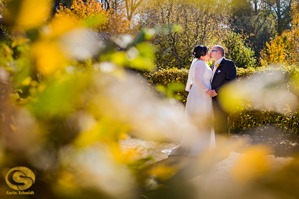 Goldene Herbst-Hochzeit