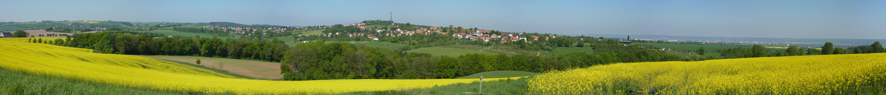 Goldene Höhe und Gebergrund bei Dresden