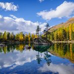 Goldene Jahreszeit am Traumsee