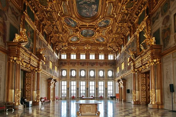 Goldene Saal vom Rathaus in Augsburg