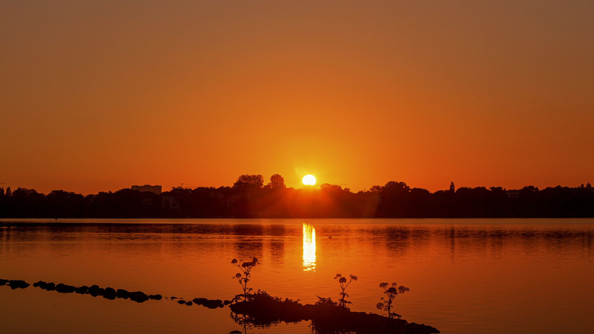 Goldene Sonnenaufgang