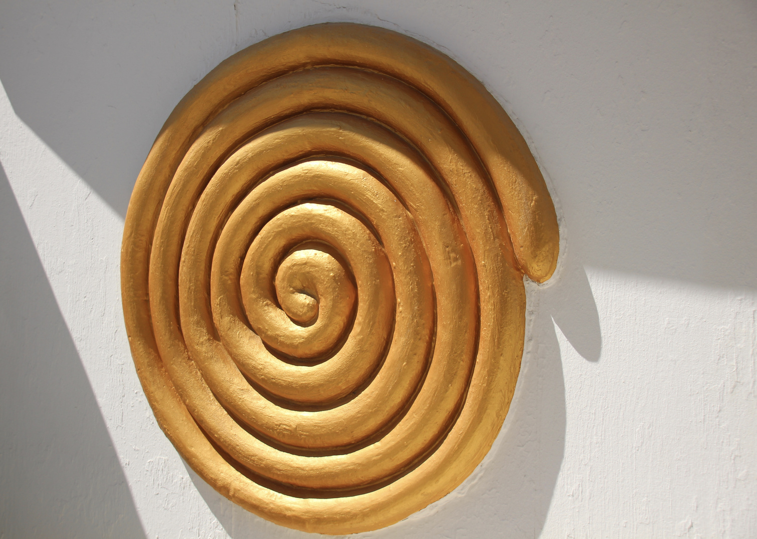 Goldene Spirale in Kalamaki auf Kreta