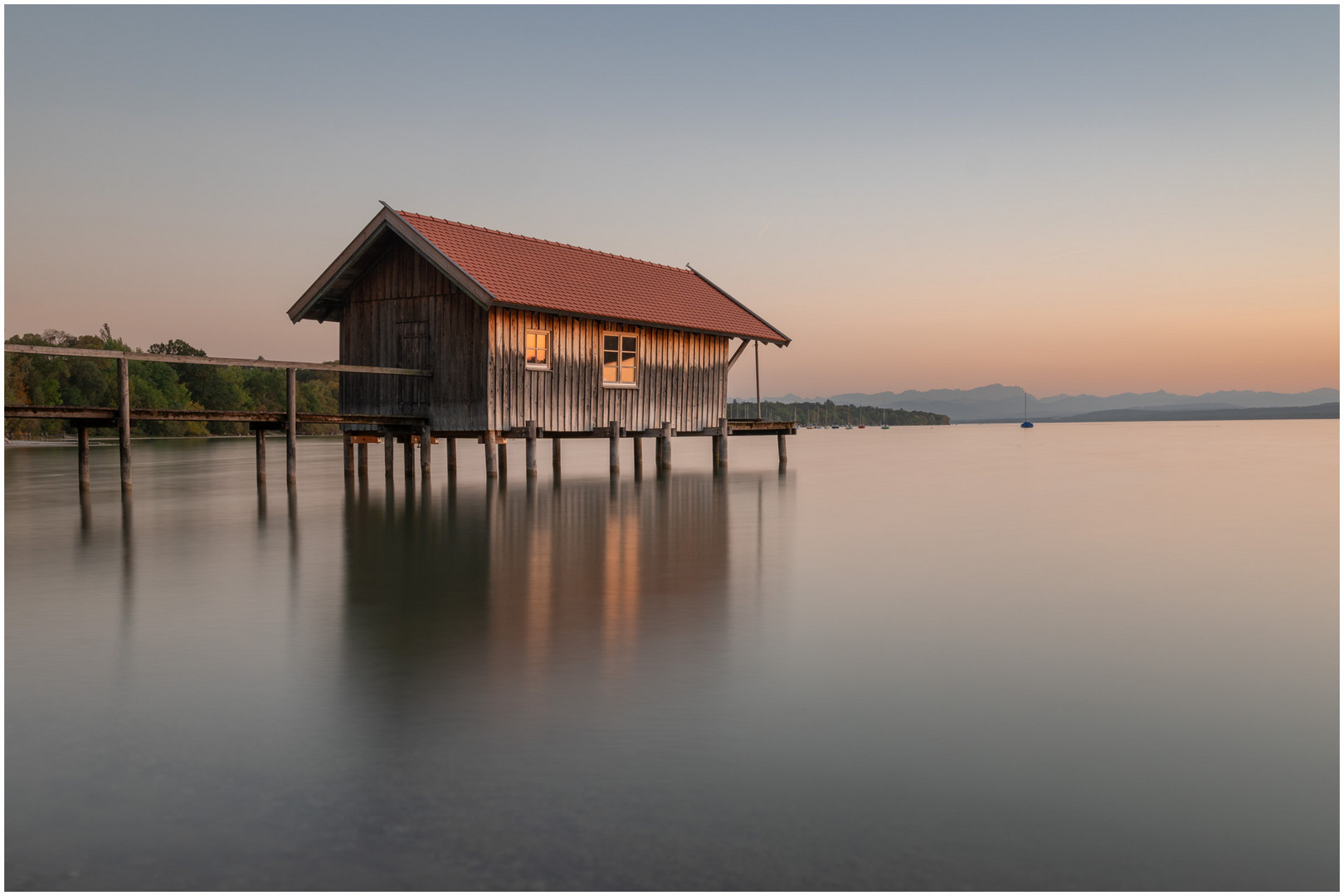 Goldene Stunde am Ammersee