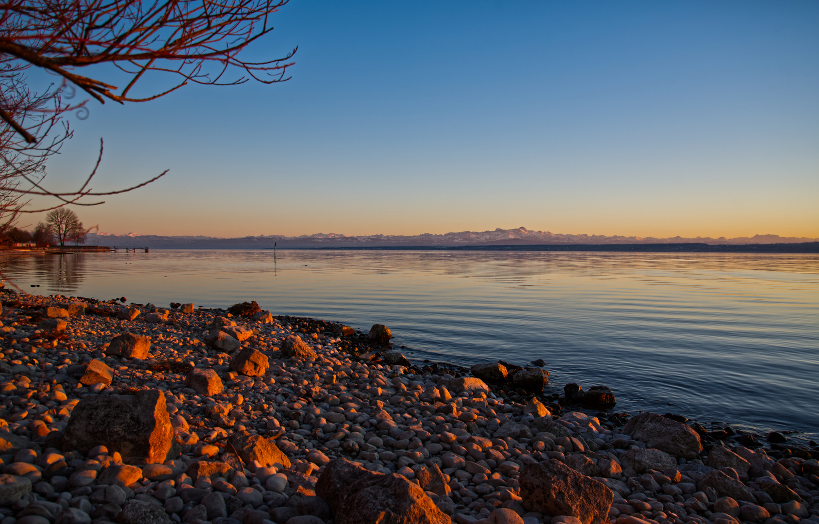 Goldene Stunde am Bodensee