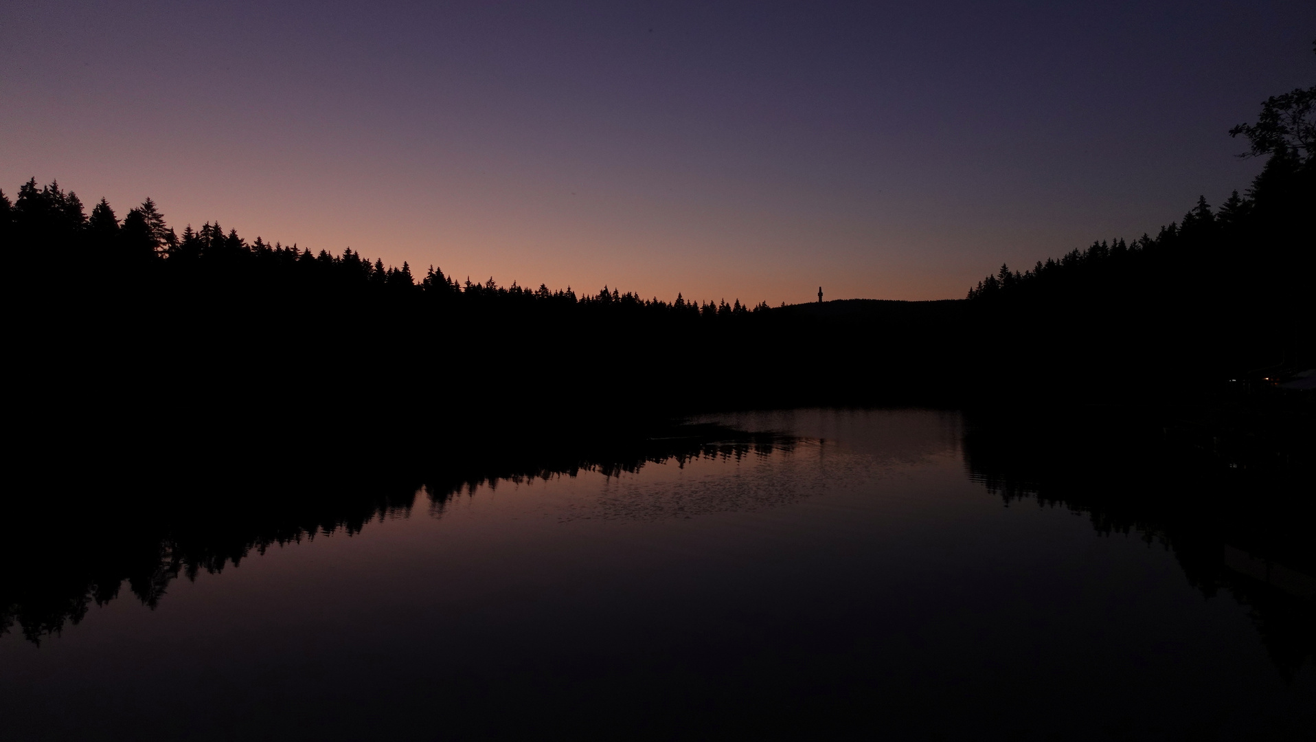 Goldene Stunde am Fichtelsee