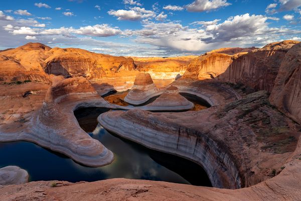 Goldene Stunde am Reflection Canyon
