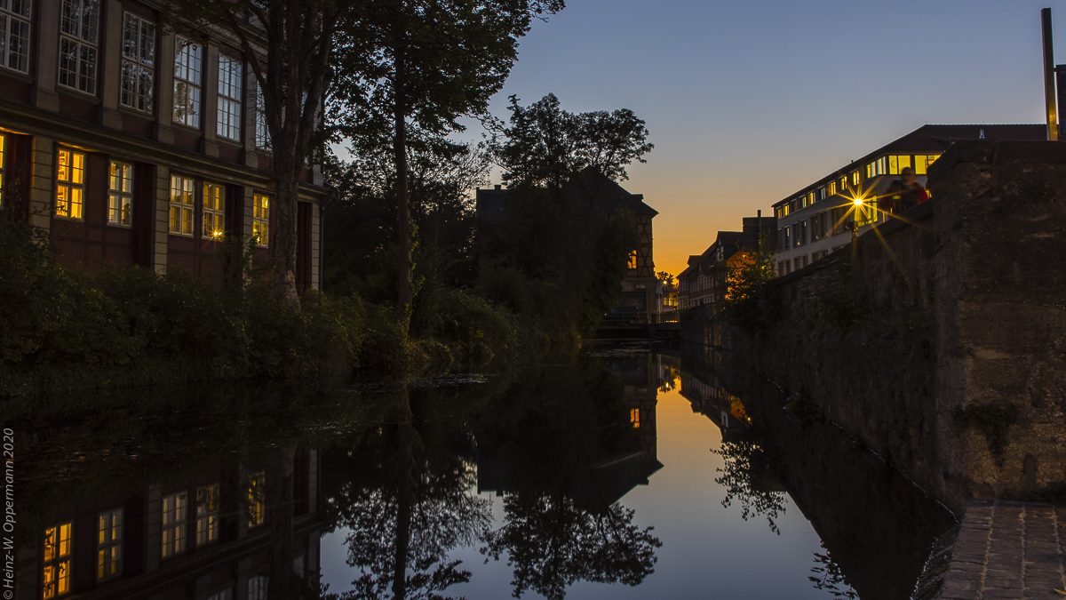 Goldene Stunde am Schloss