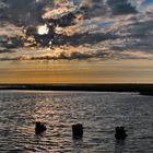 Goldene Stunde am Wattenmeer 